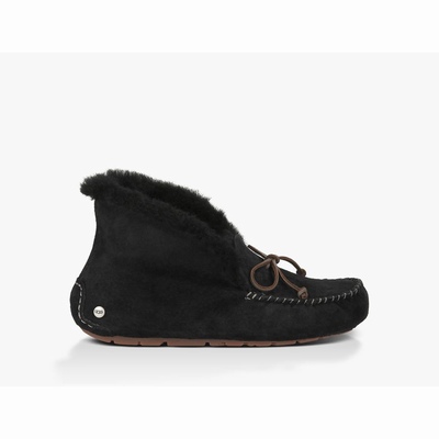 Chinelos UGG Alena Mulher Pretas | PT-PCQYV